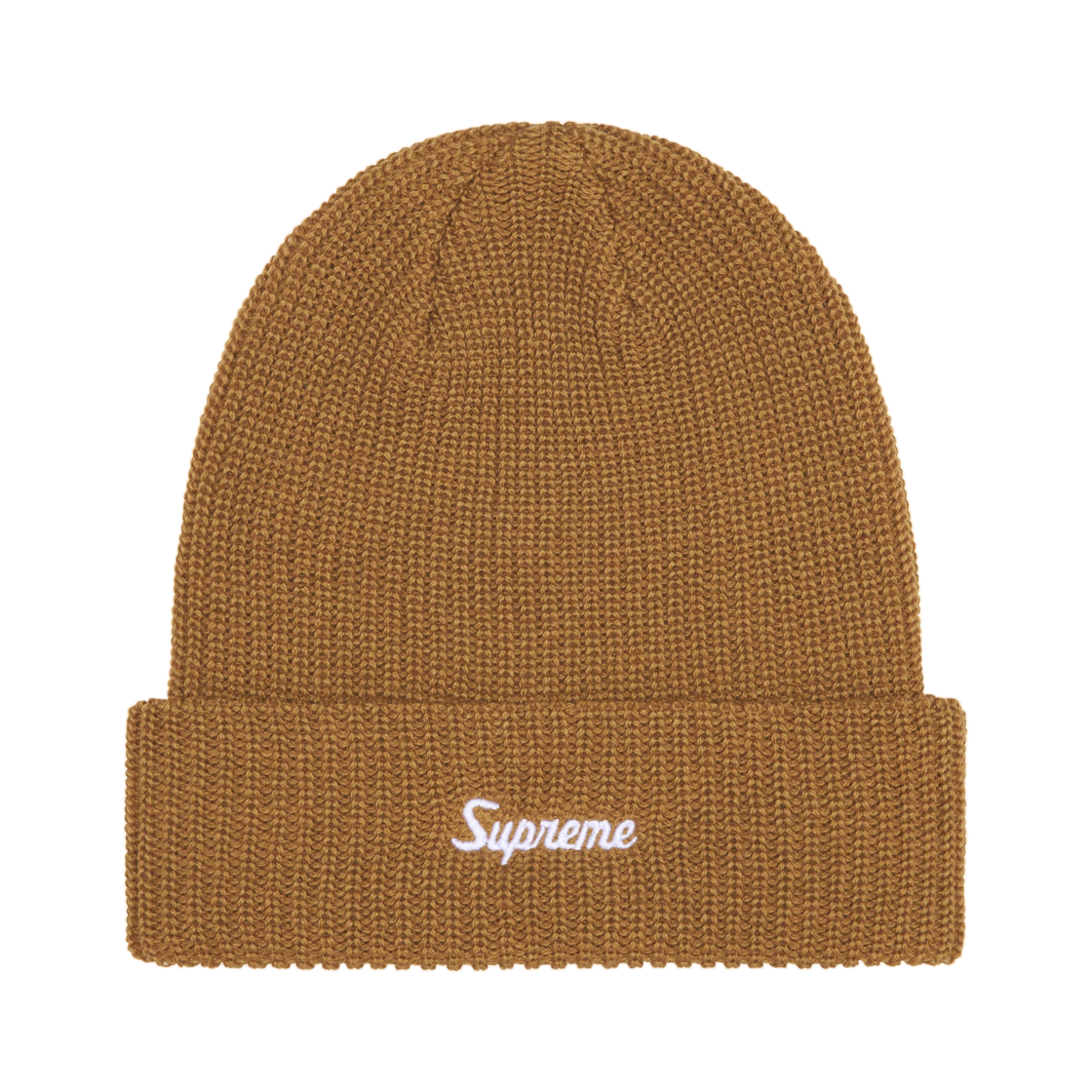 - Supreme Loose Gauge Beanie Light Brown - 25FW