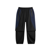 Nike Tech Dri-Fit Woven Colour Block Oversized Trousers Black Obsidian - US/EU