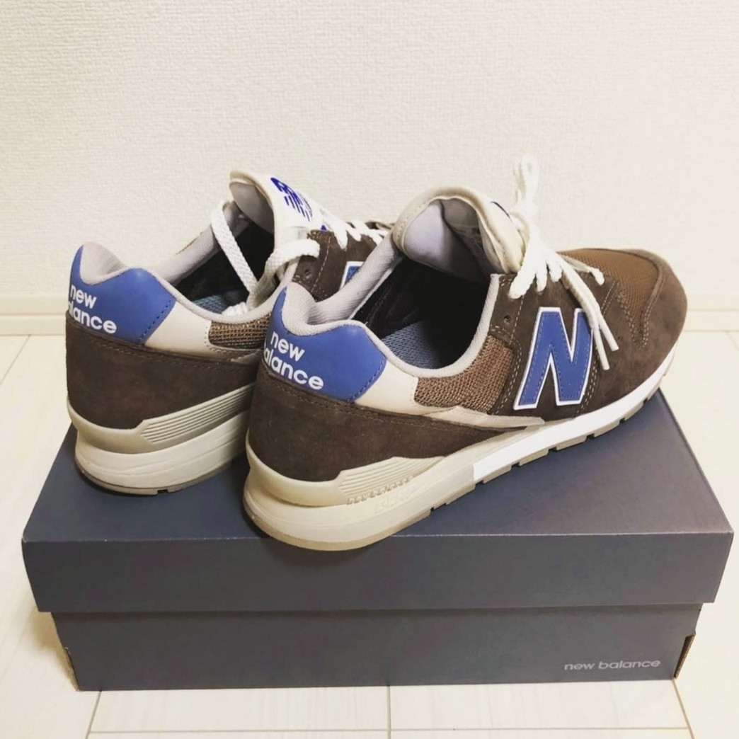 New Balance 996 Brown 착용 스타일