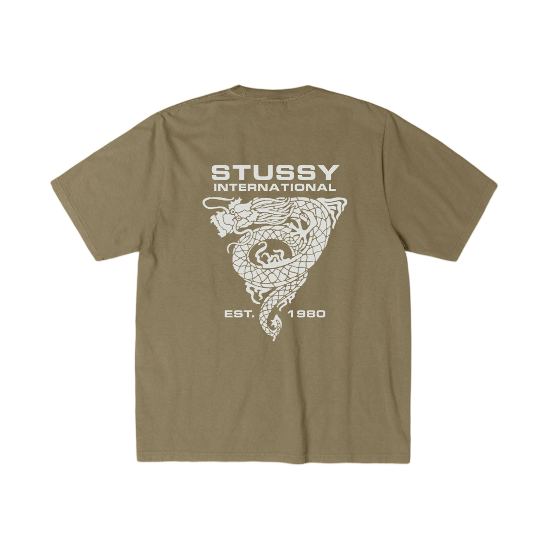 스투시 드래곤 티셔츠 아미(Stussy Dragon T-Shirt Army) - 2