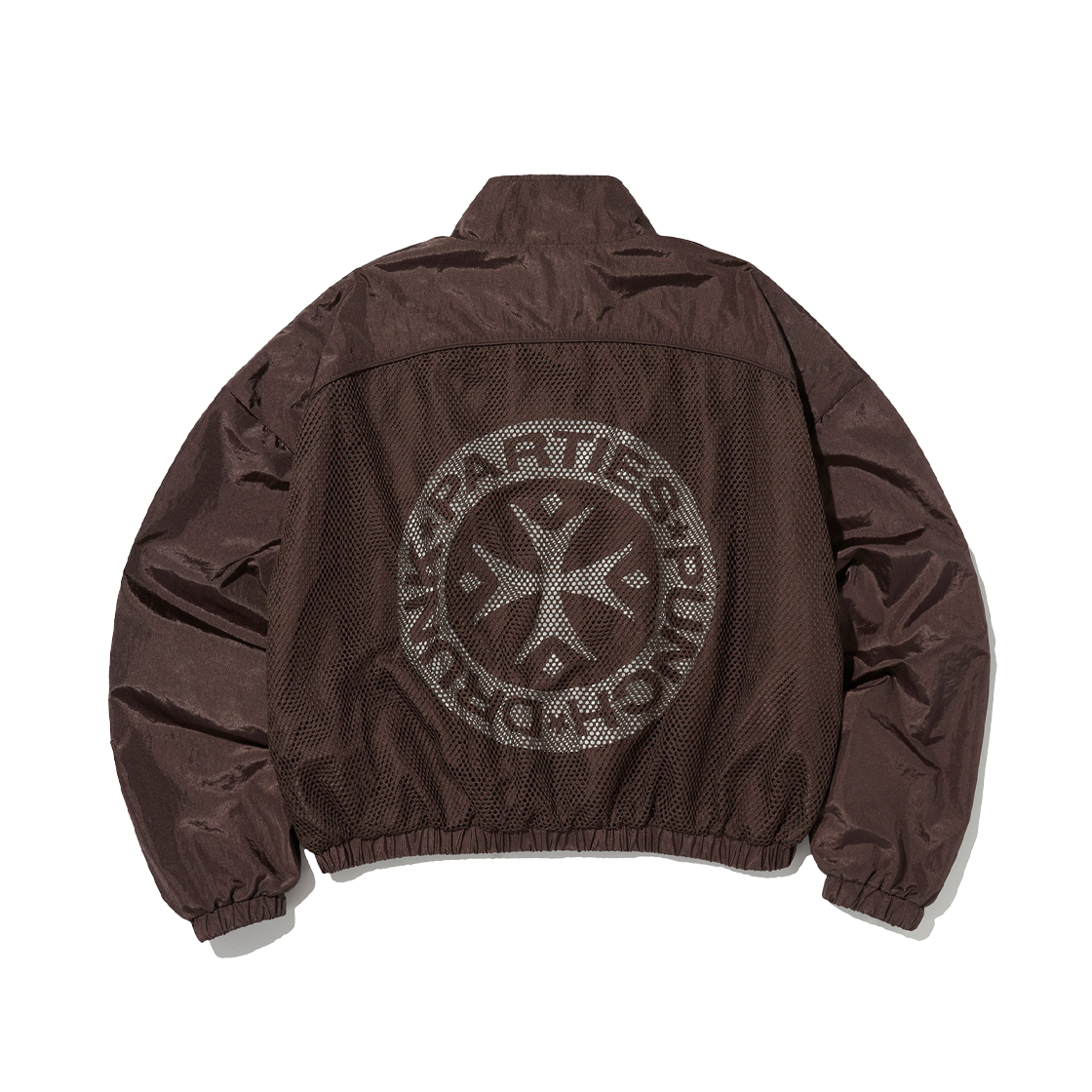 PDP251JK02CBR Punch Drunk Parties GhostMark Wind Jacket BROWN