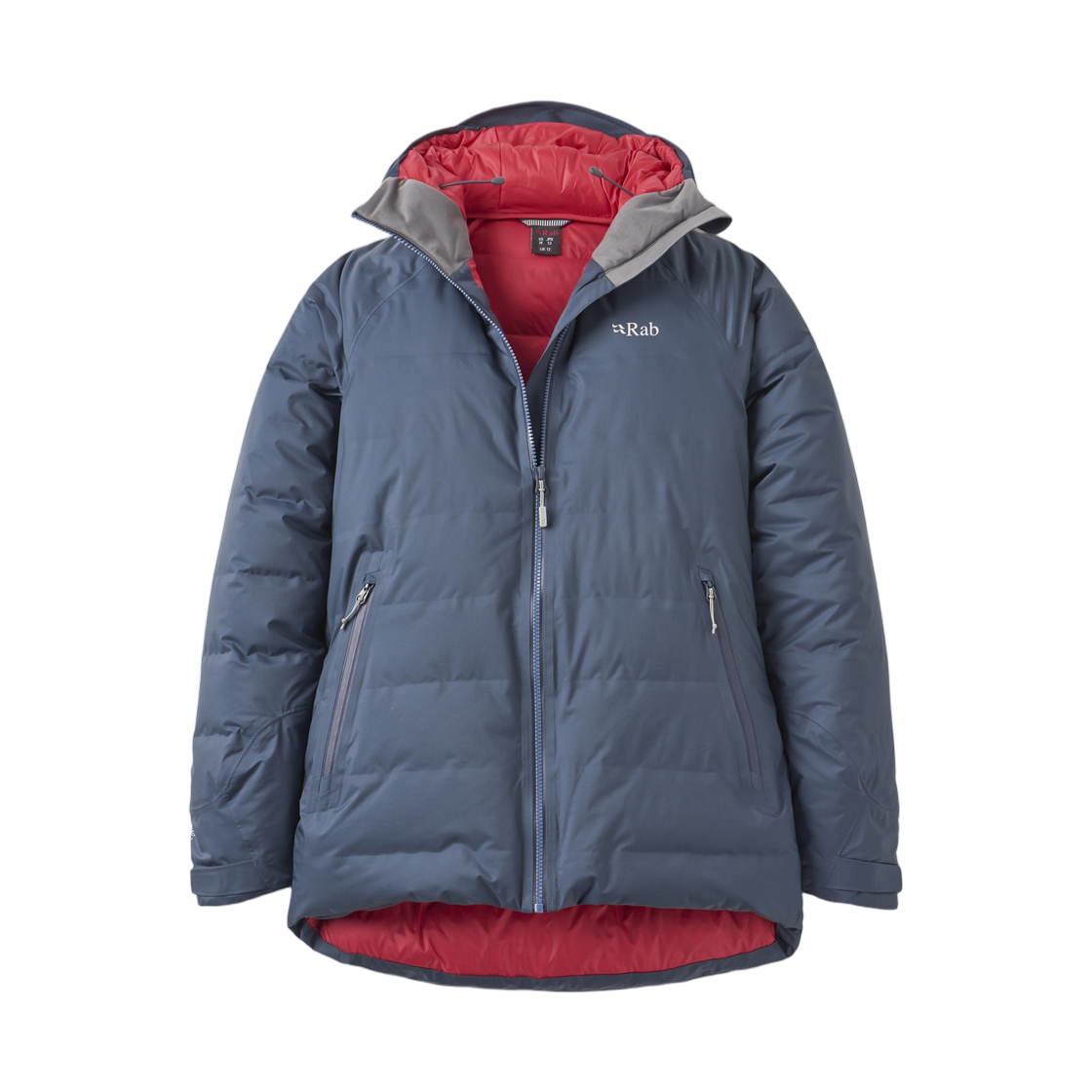 (W) 랩 밸리언스 워터프루프 다운 자켓 스틸((W) Rab Valiance Waterproof Down Jacket Steel) - 1