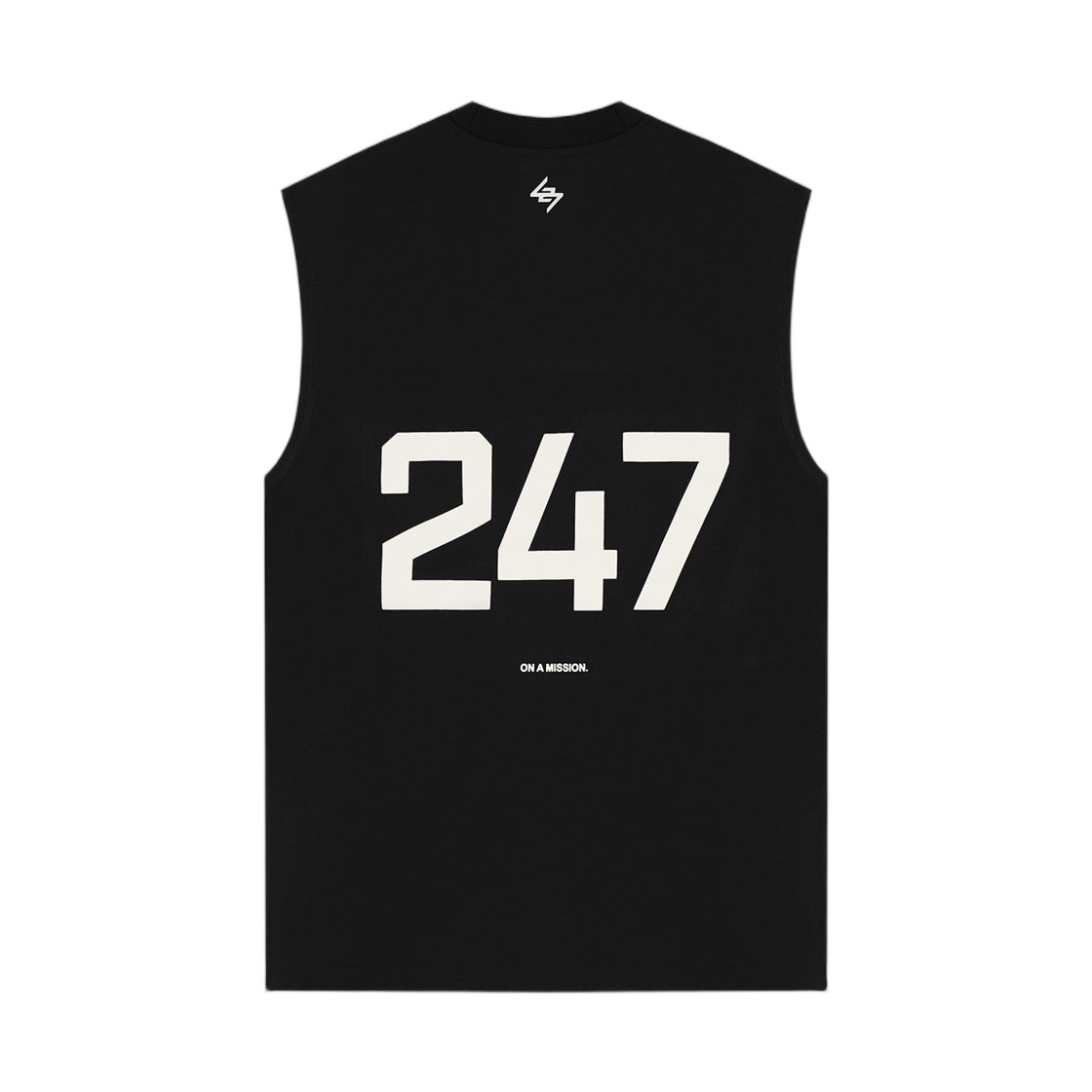 247리프레젠트 247 오버사이즈드 탱크 젯 블랙(247represent 247 Oversized Tank Jet Black)