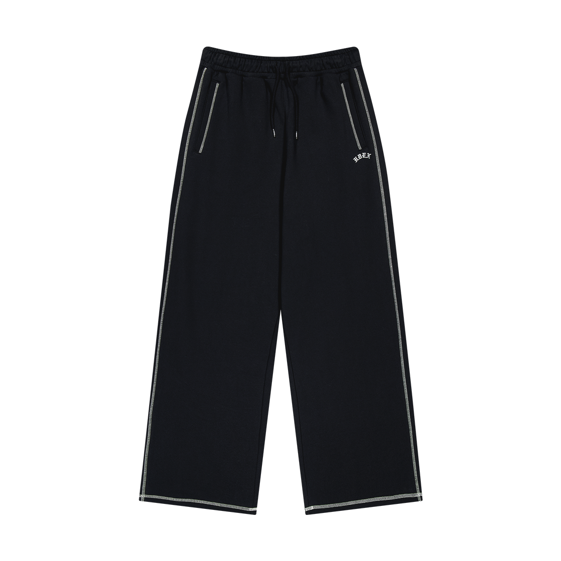 컨트라스트 스웨트 팬츠 (Black)