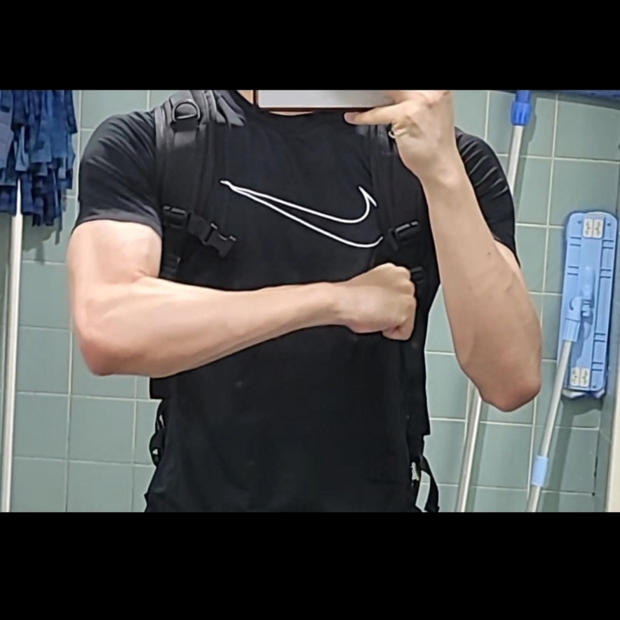 Nike Pro Dri-Fit Tight-Fit Short Sleeve Top Black - Asia 착용 스타일