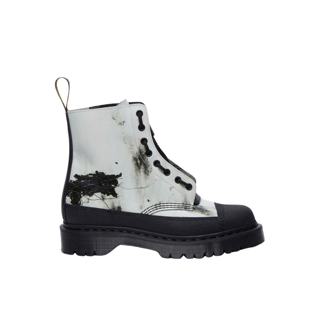 32171101 Dr. Martens 1460 Nine Inch Nails Leather Lace up Boots White Black