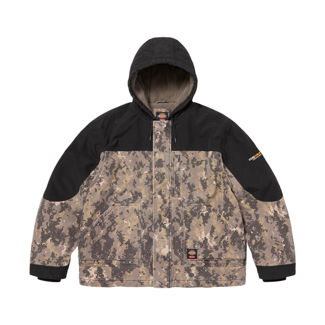 슈프림 x 디키즈 코듀라 후드 워크 자켓 디지 카모 - 25FW(Supreme x Dickies Cordura Hooded Work Jacket Digi Camo - 25FW)