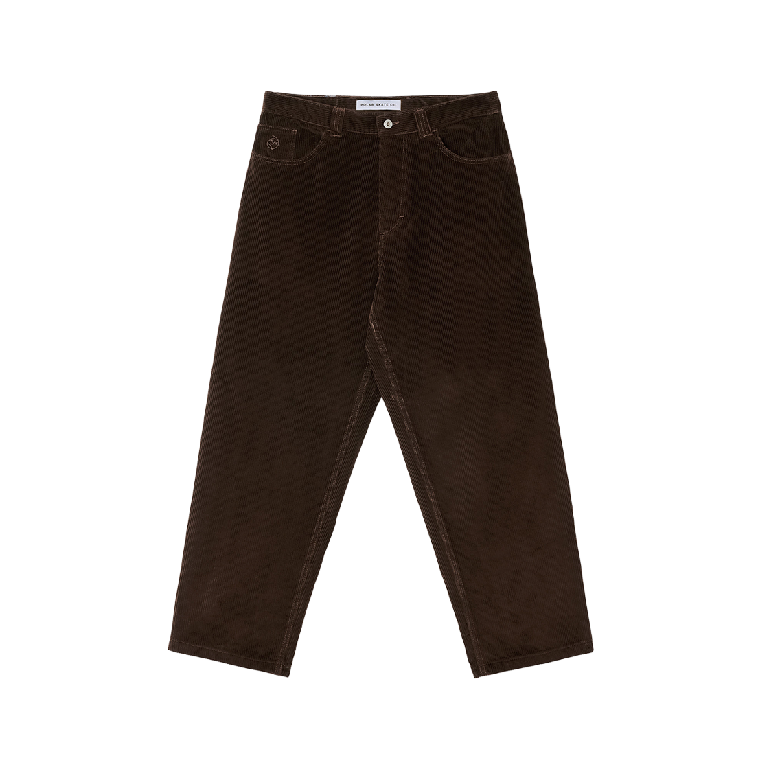 P000BKOG Polar Skate Co. Big Boy Cord Pants Chocolate
