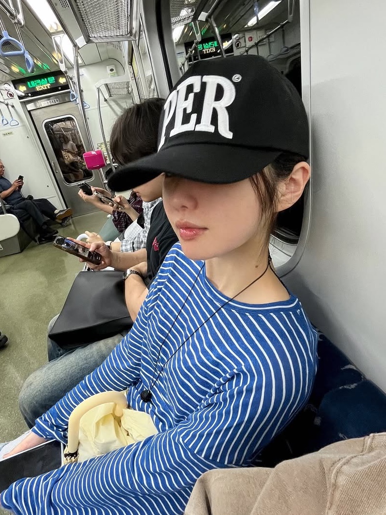 Permanent Archive 5-Panel PER Cap Black 착용 스타일