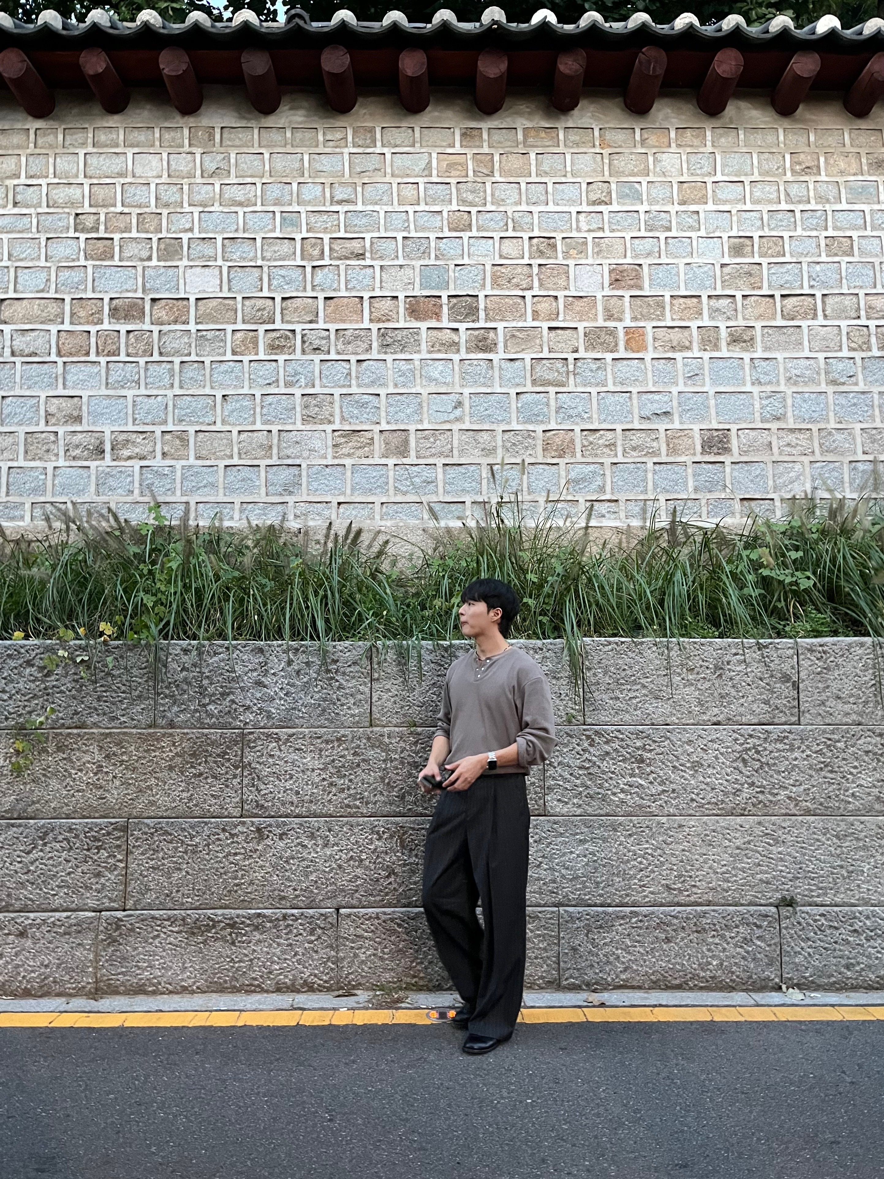 Kinchi Shower - 808 (a) Black 착용 스타일 - 2