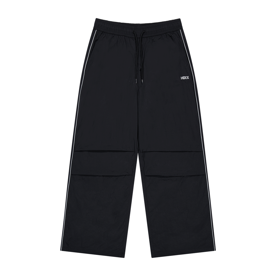 파이핑 나일론 팬츠 (Black)