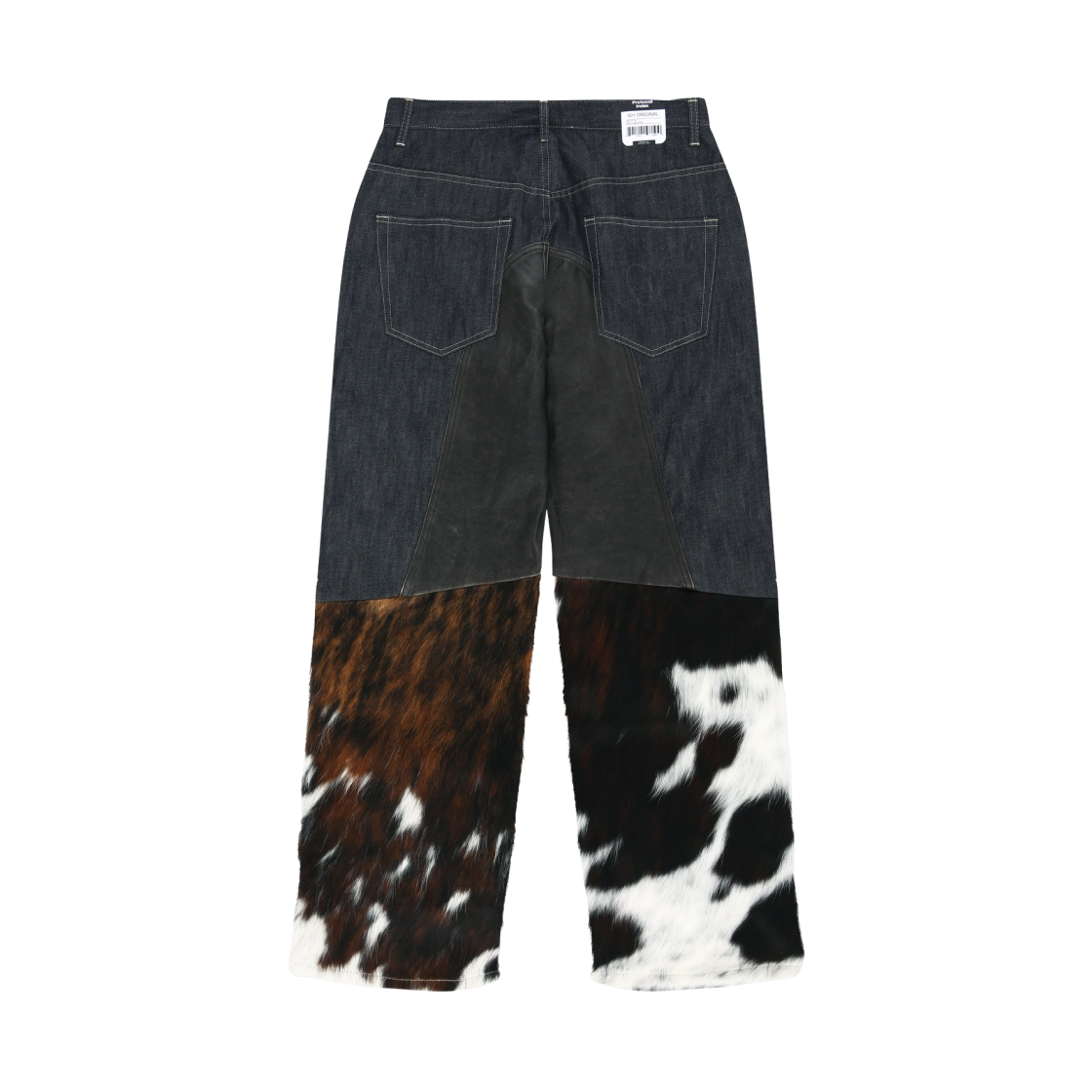 프로토콜 인덱스 패널드 하이브리드 데님 팬츠 인디고 헤어(Protocol Index Paneled Hybrid Denim Pants Indigo Hair) - 2