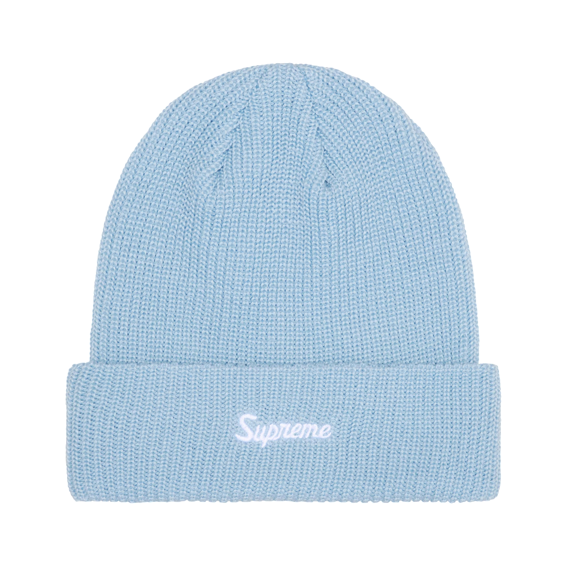 슈프림 루즈 게이지 비니 라이트 블루 - 25FW(Supreme Loose Gauge Beanie Light Blue - 25FW)