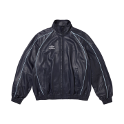 Supreme x Umbro Leather Track Jacket Navy - 25FW