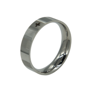 Riomeu Cutting Glossy Matte Ring