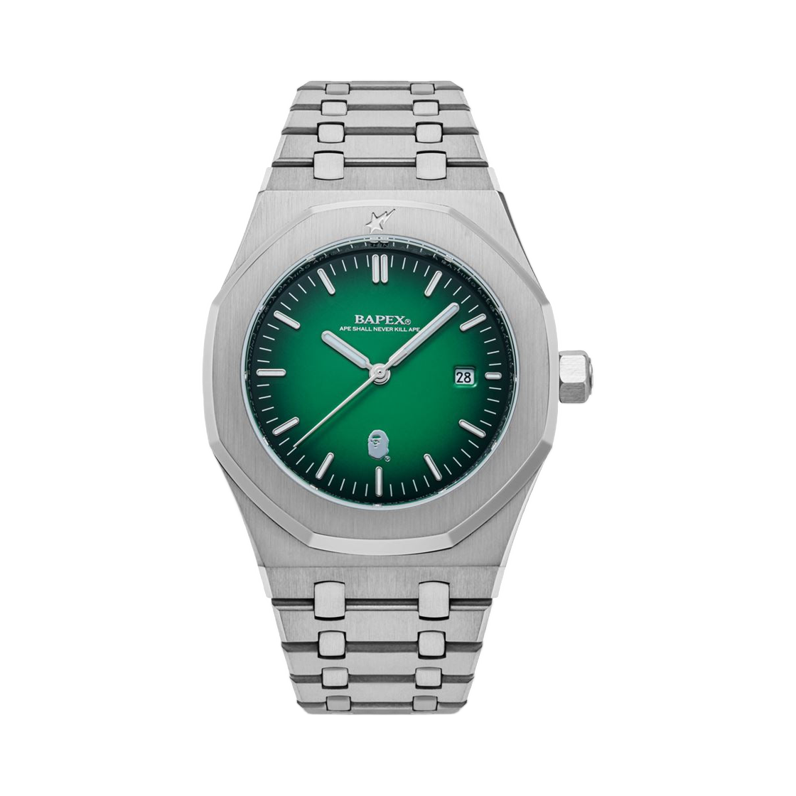 베이프 타입 9 베이펙스 #2 실버(BAPE Type 9 Bapex #2 Silver)