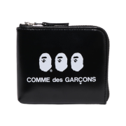 BAPE x Comme Des Garcons Osaka Wallet Black