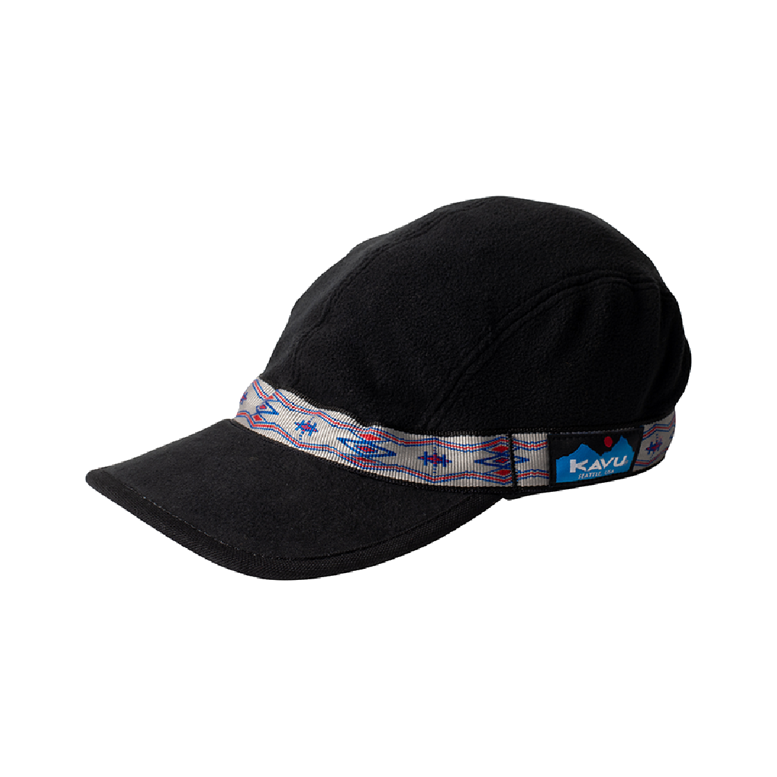카부 플리스 스트랩 캡 블랙 빈(KAVU Fleece Strap Cap Black Bean)