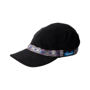 KAVU Fleece Strap Cap Black Bean
