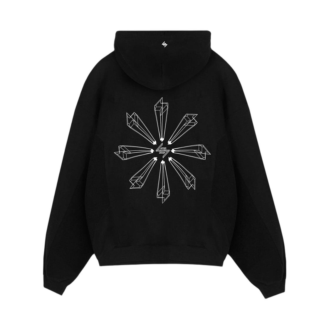 247리프레젠트 247 업라이징 집 후디 블랙(247represent 247 Uprising Zip Hoodie Black) - 1