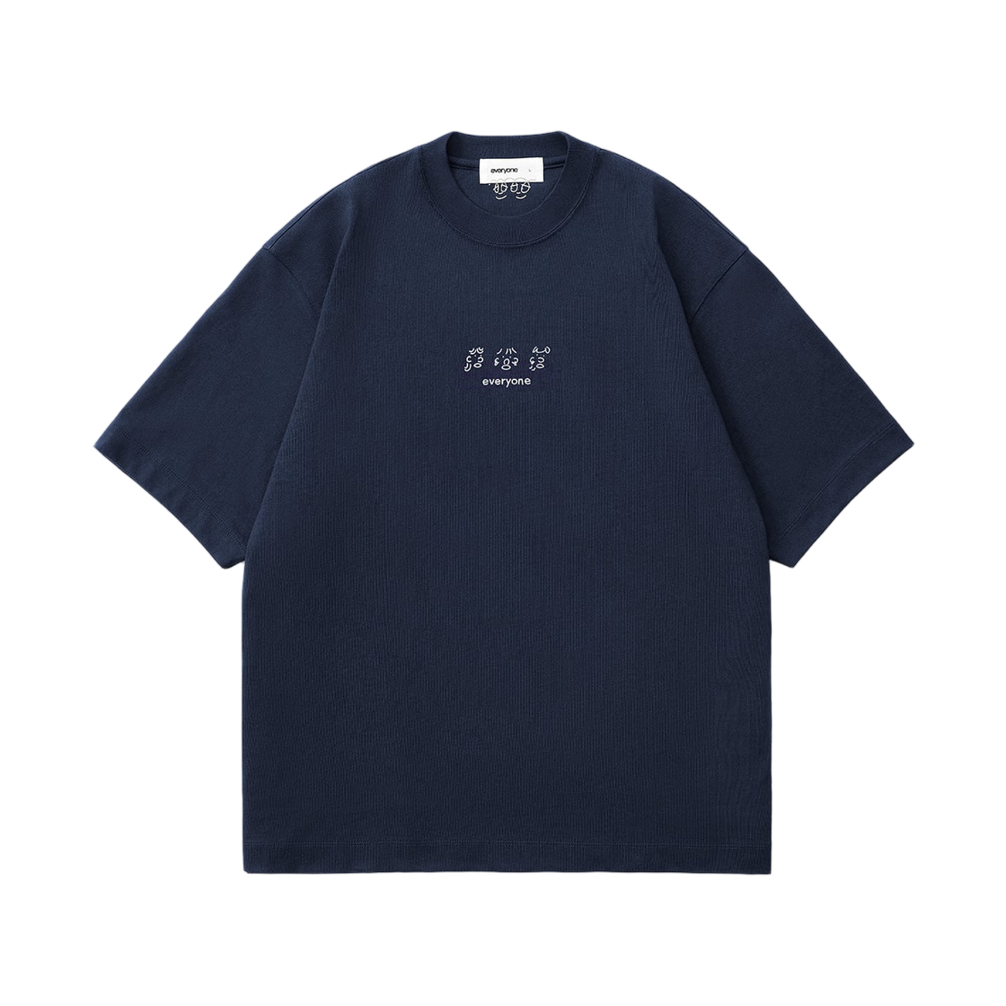 - everyone J.30000 Buddies Short Sleeve T-Shirt Navy
