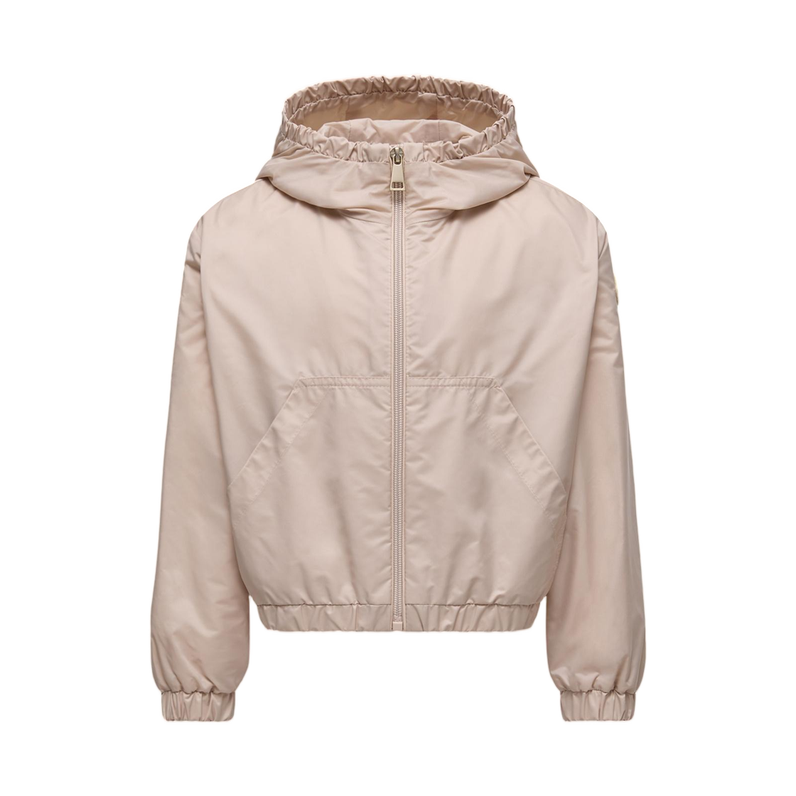 K1-954-1A00080-53A5E-21G (Kids) Moncler Saria Hooded Rain Jacket Light Beige - 25SS