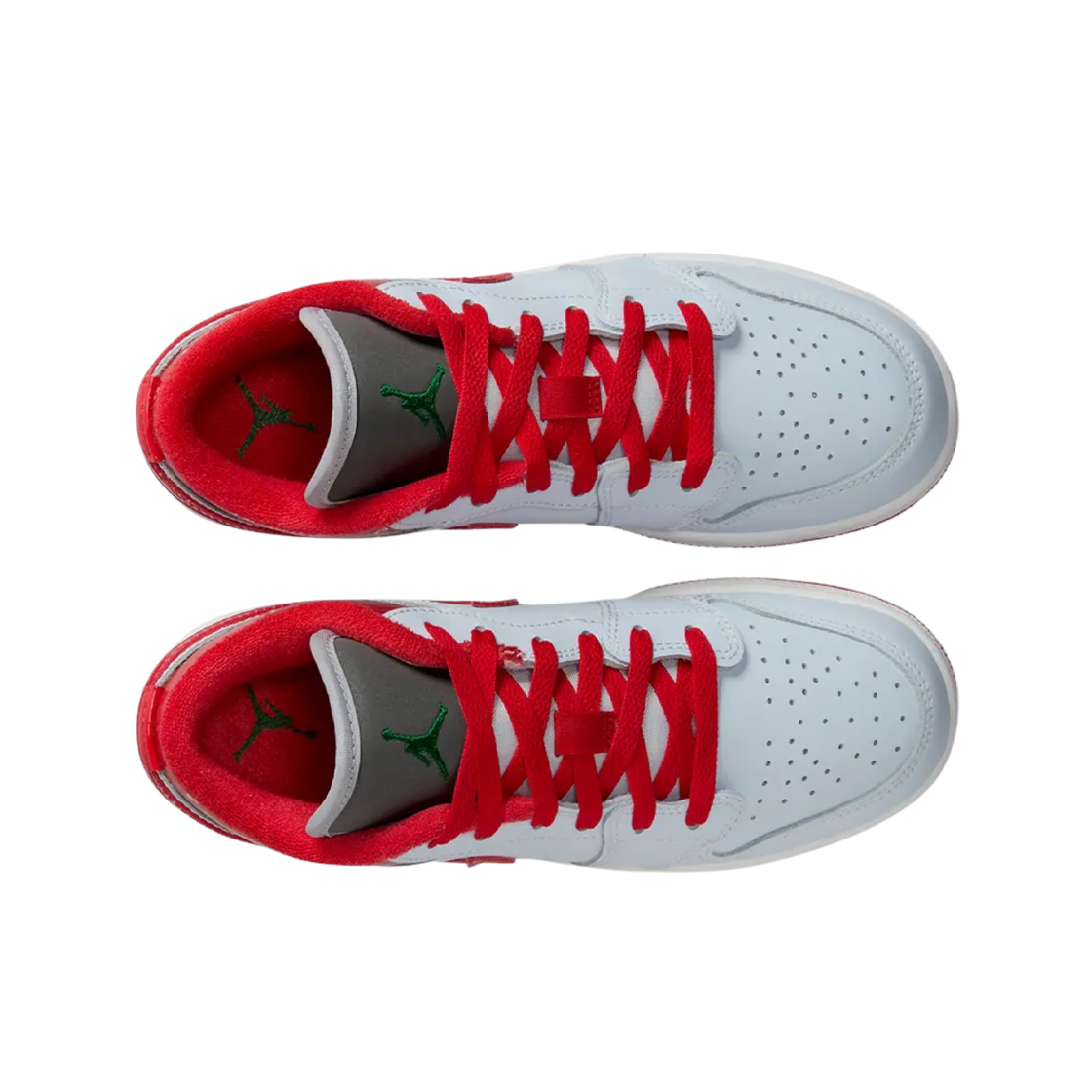 (GS) 조던 1 로우 SE 풋볼 그레이 파인 그린((GS) Jordan 1 Low SE Football Grey Pine Green) - 2