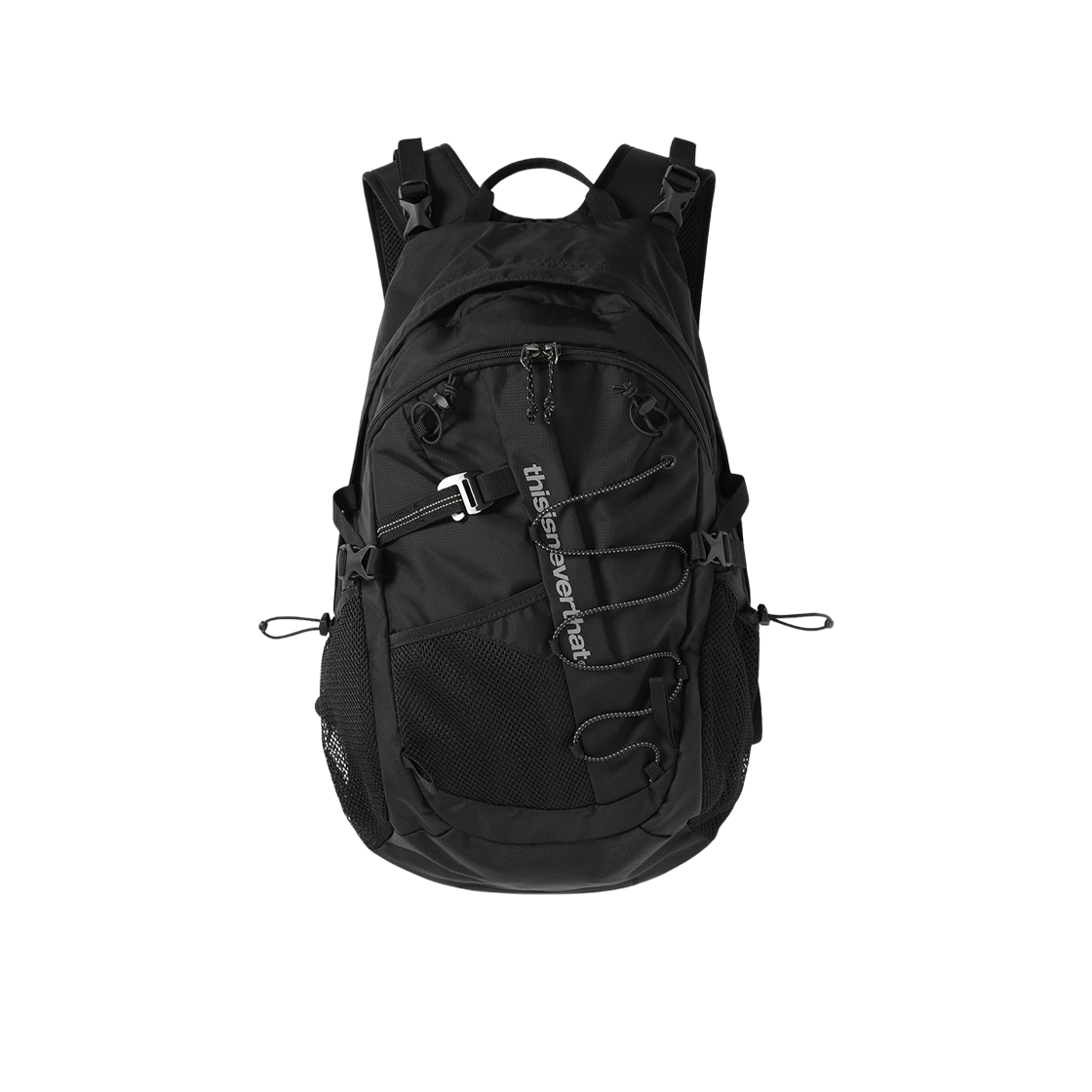 디스이즈네버댓 SP-로고 필드 백팩 28 블랙(Thisisneverthat SP-Logo Field Backpack 28 Black)