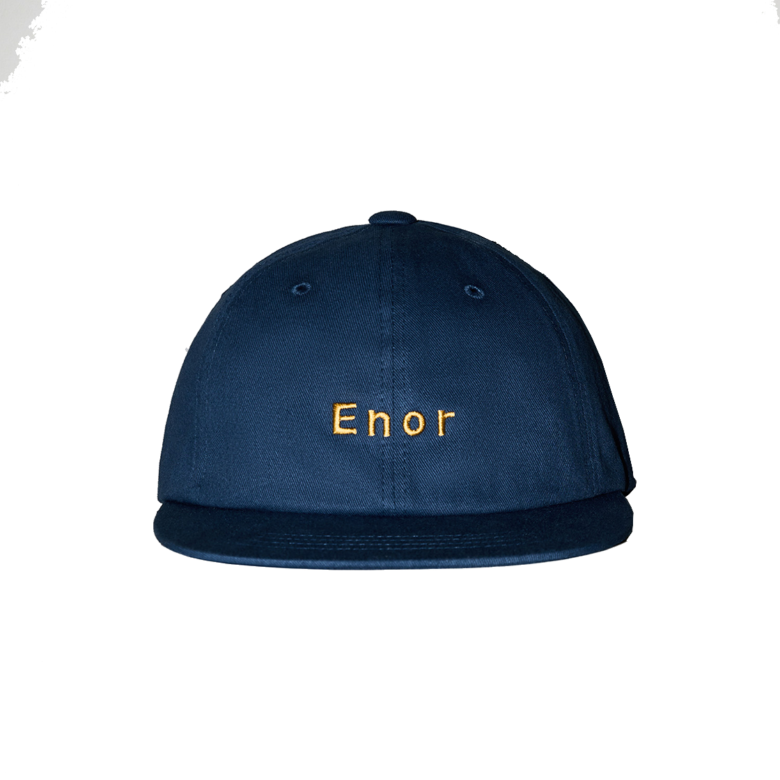 엔오르 [코어] 우먼 엔오르 스몰 로고 볼캡 네이비(Enor [Core] Women ENOR Small Logo Ball Cap Navy)