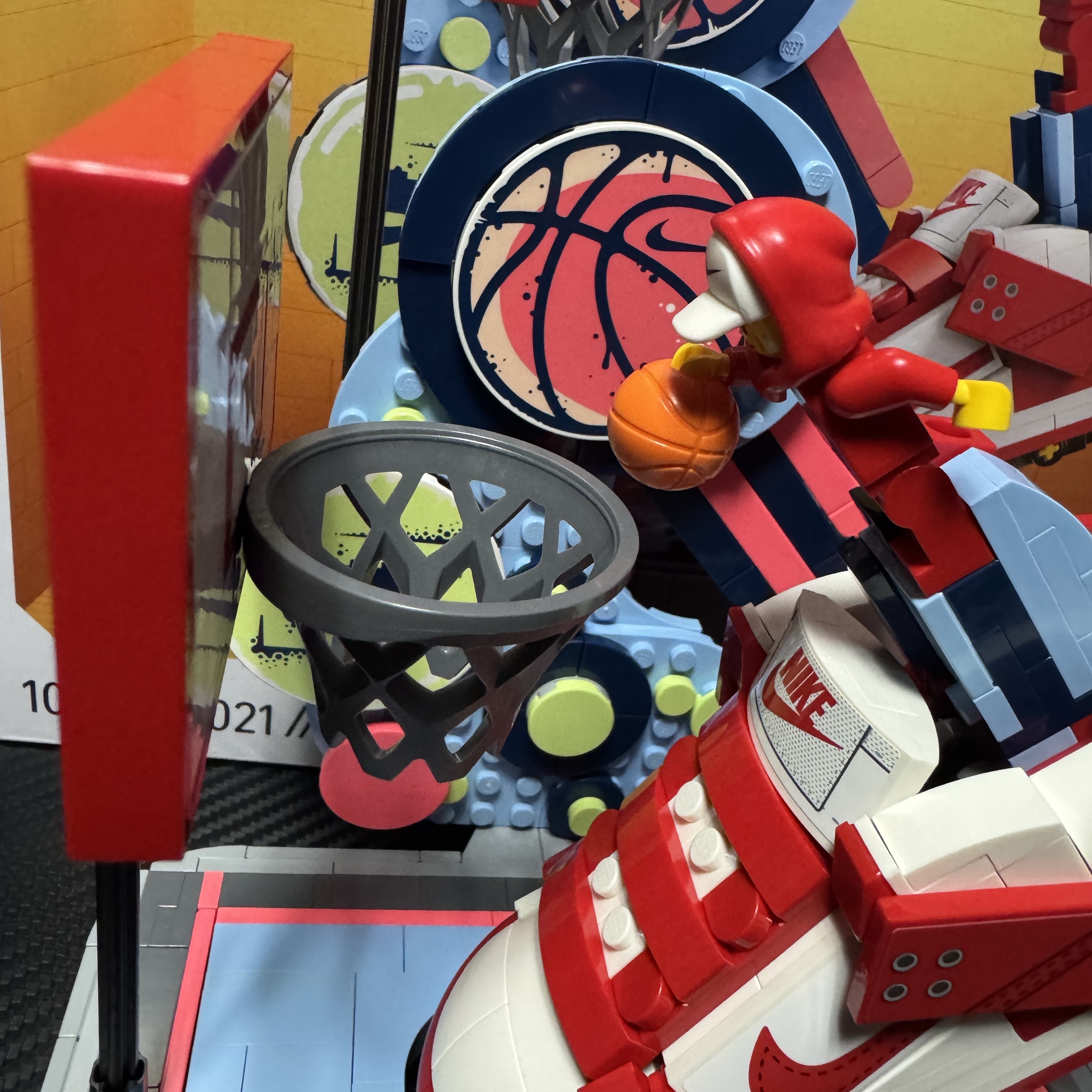 Lego x Nike Dunk Trickshot 착용 스타일 - 4
