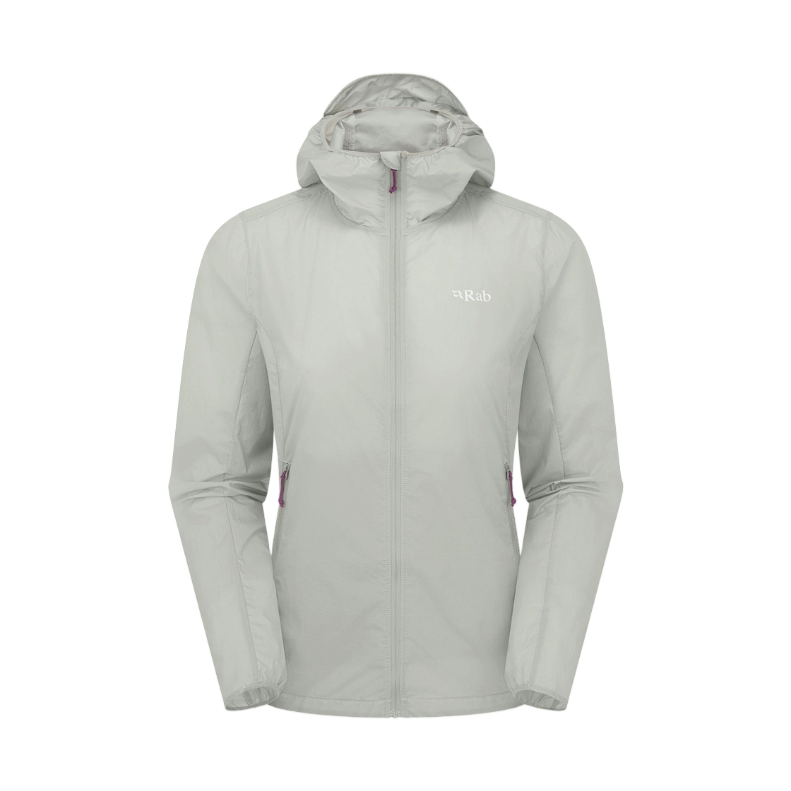 QWS-50 (W) Rab Vital Hooded Jacket Light Zinc