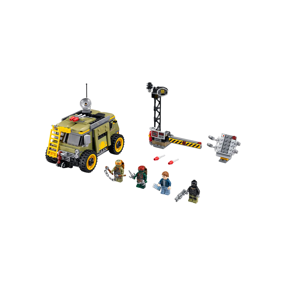 레고 닌자 터틀 터틀 밴 습격 작전(Lego Ninja Turtles Turtle Van Takedown) - 1