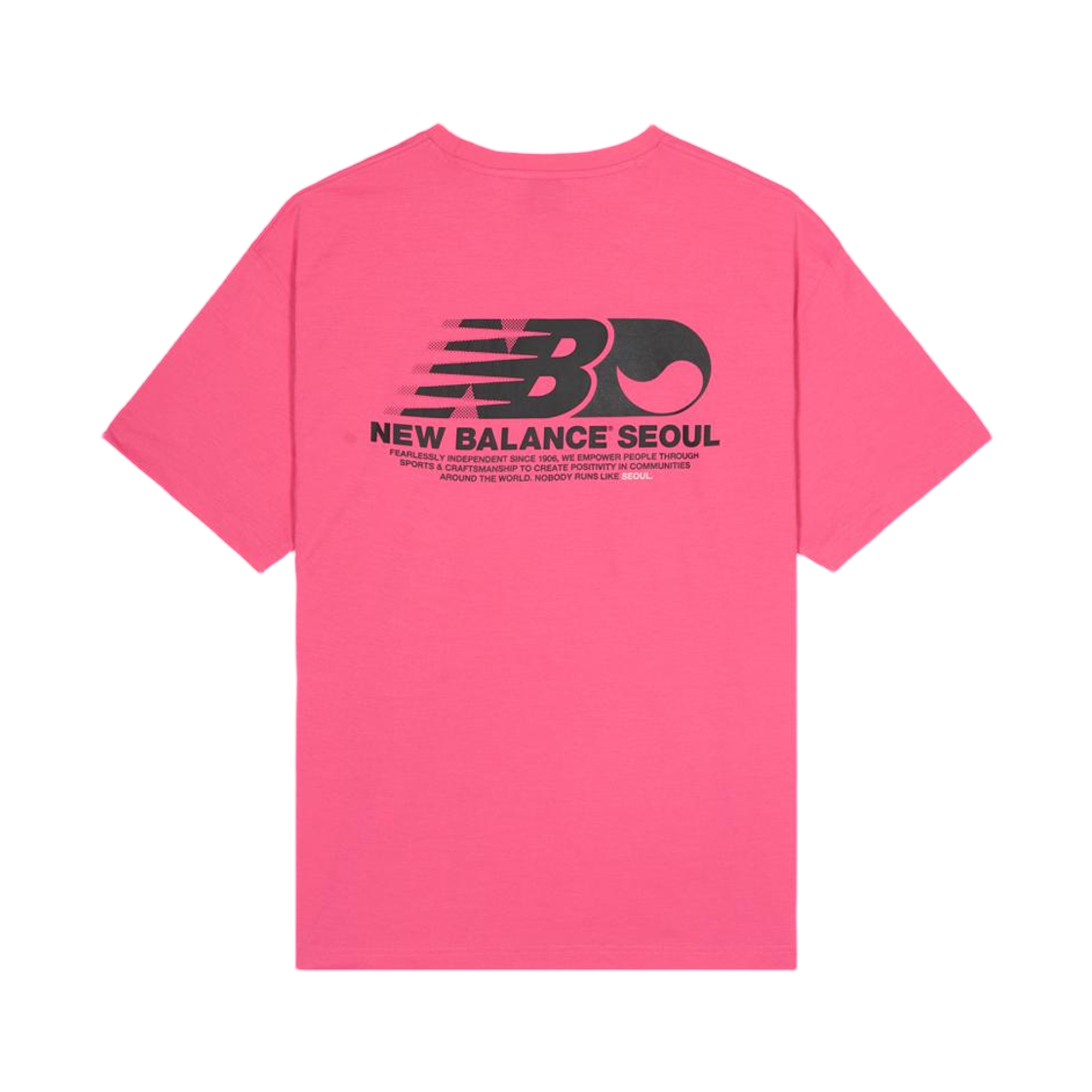NBNEF3A123-25 New Balance Frozen Seoul Exclusive T-Shirt Pink