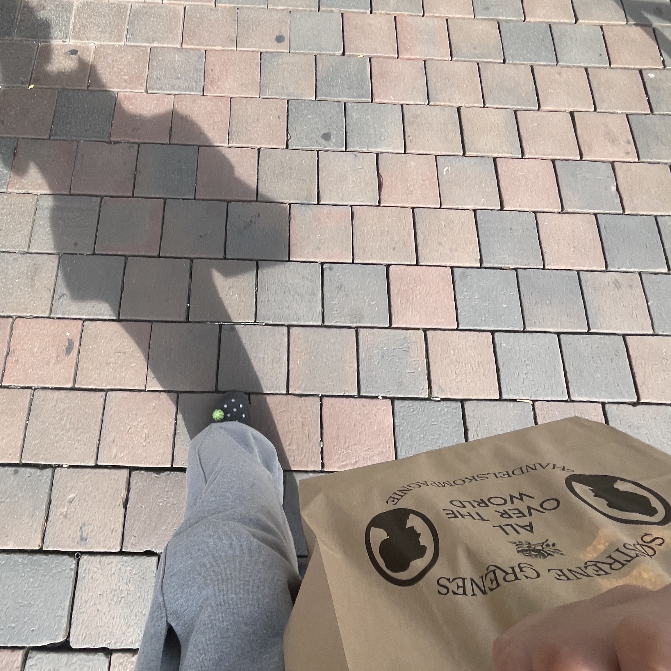 (W) Crocs Classic Platform Clog Black 착용 스타일 - 2