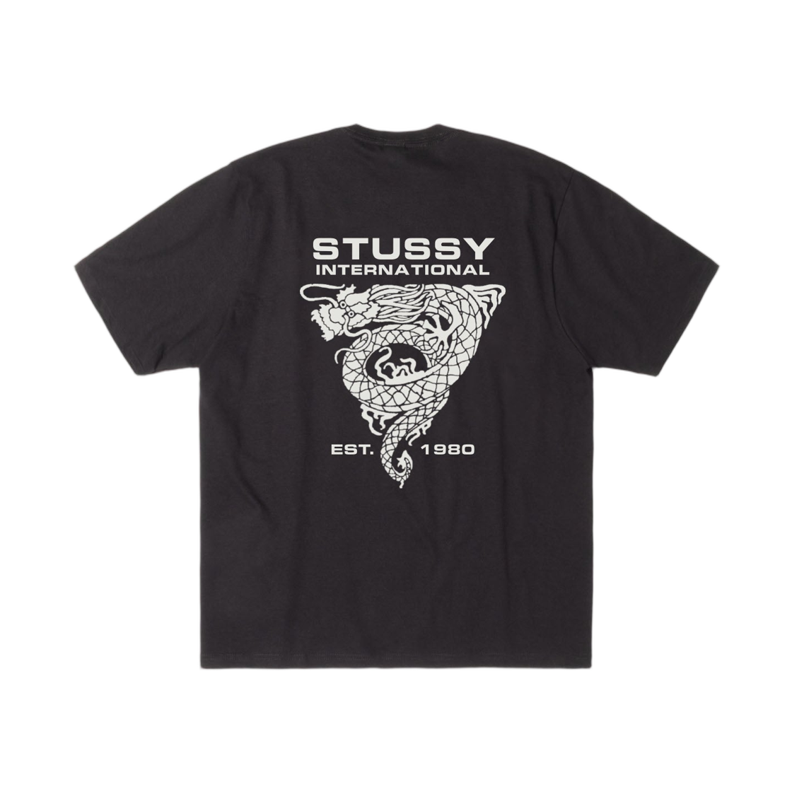 스투시 드래곤 티셔츠 블랙(Stussy Dragon T-Shirt Black)
