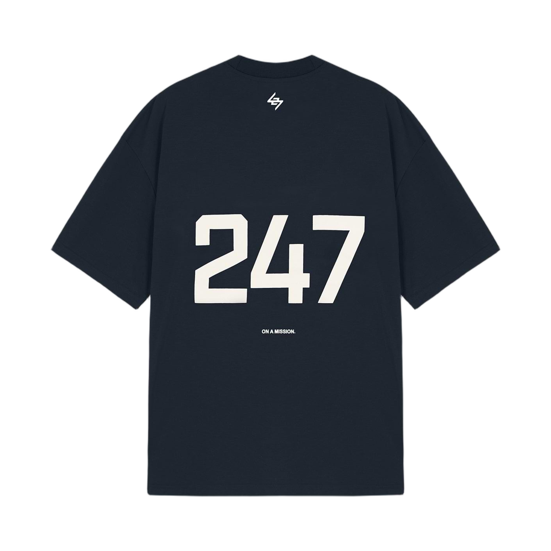 247리프레젠트 247 오버사이즈드 티셔츠 네이비(247represent 247 Oversized T-Shirt Navy)