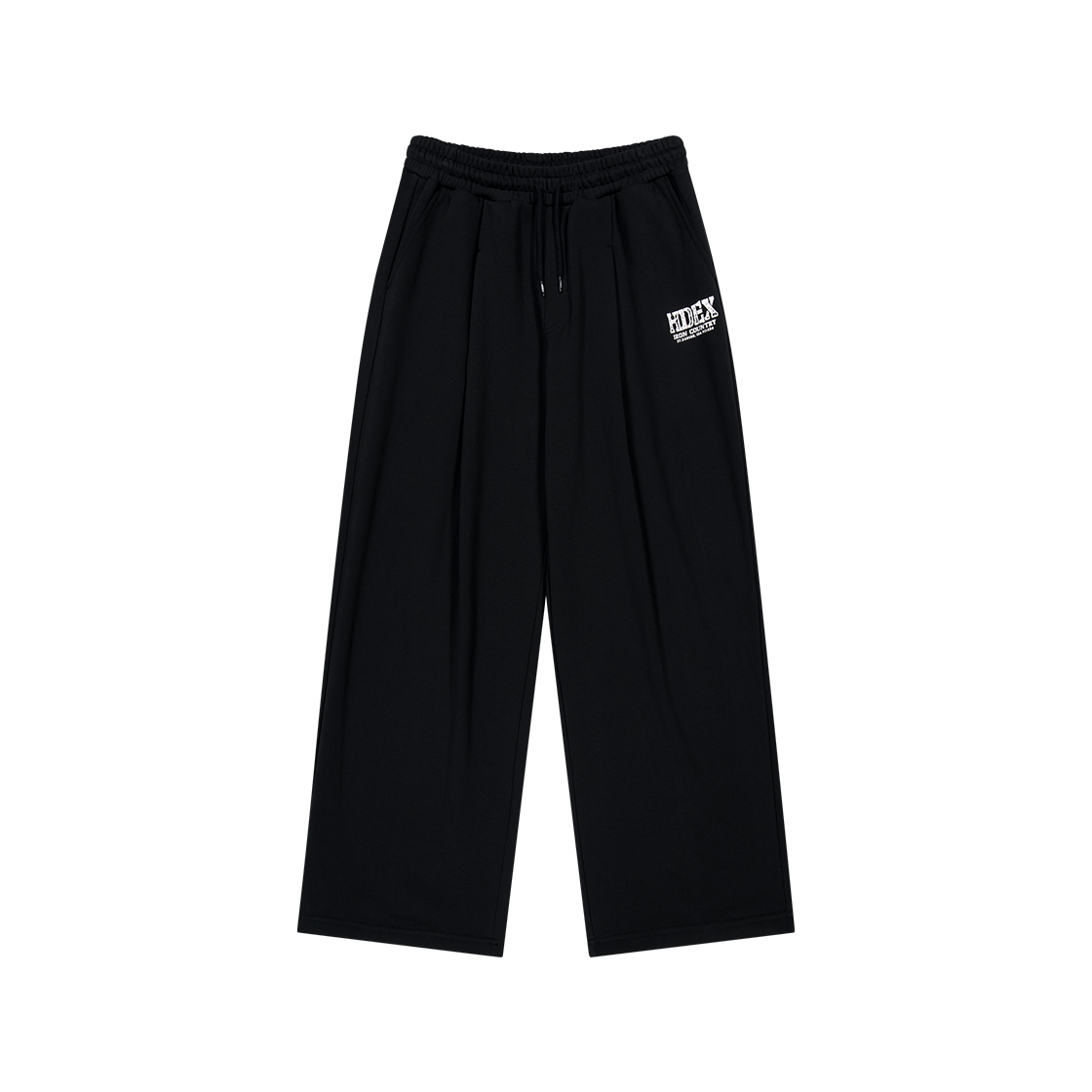 코어 로고 스웨트 팬츠 (Black)