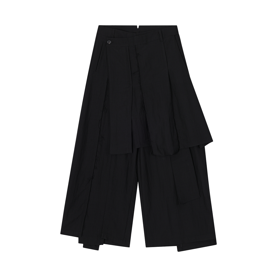 SH5PT719BK SONGZIO COLLECTION Cut Out Skirt Pants Black