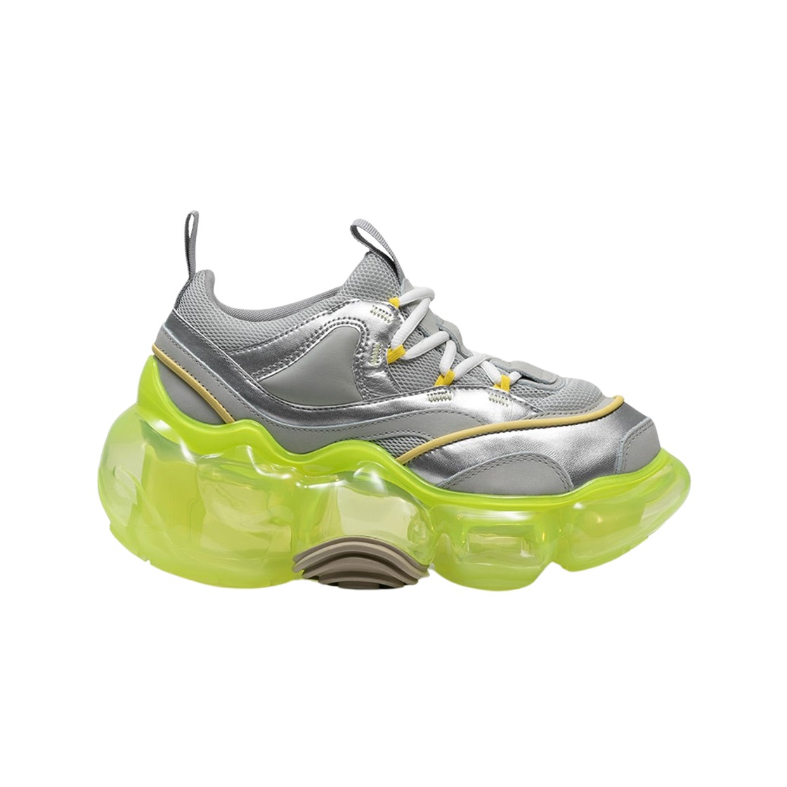 - Grounds Moopie Jaws Gray Neon Yellow