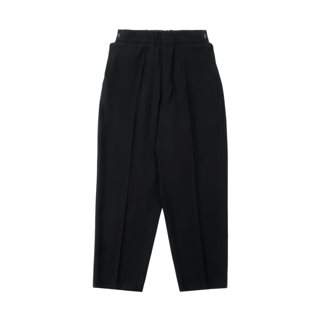 에브리원 엑스 파라 서머 울 어저스터블 슬랙스 블랙(everyone X Farah Summer Wool Adjustable Slacks Black)