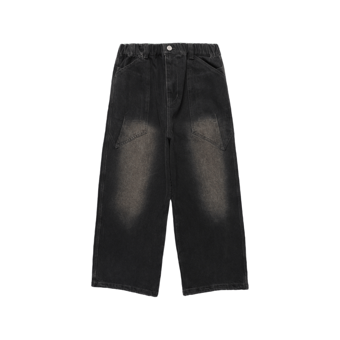 본바트 빅 포켓 인시젼 와이드 진 블랙