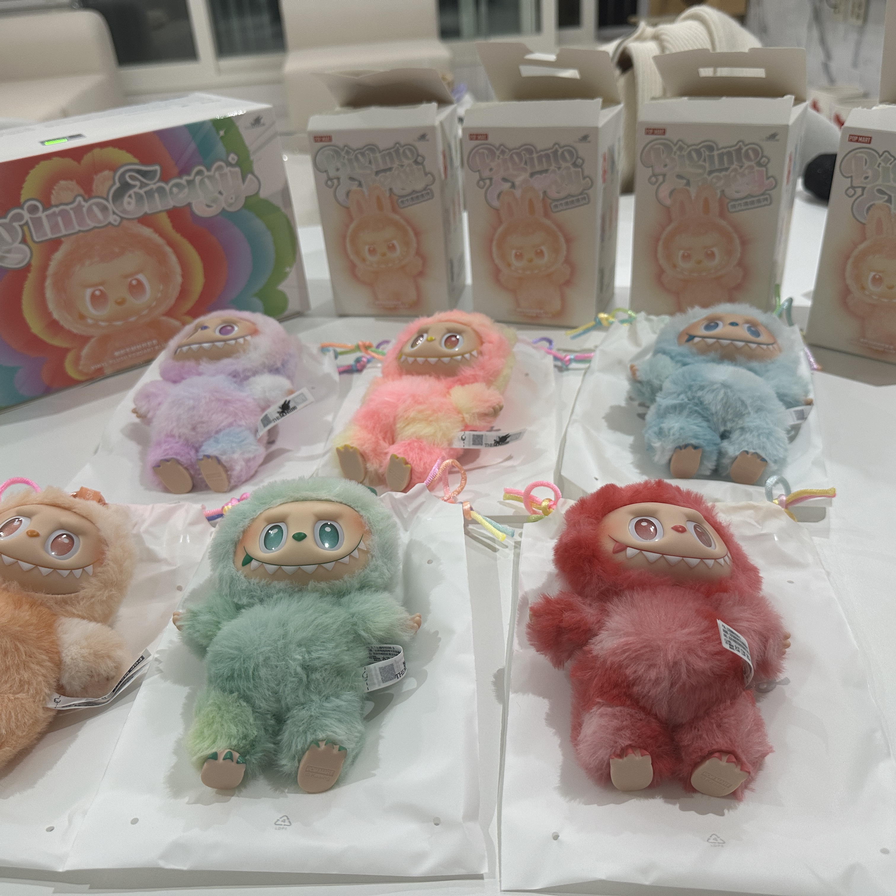 Pop Mart Labubu The Monsters Highlight Series Sealed Case (6 Blind Boxes) 착용 스타일