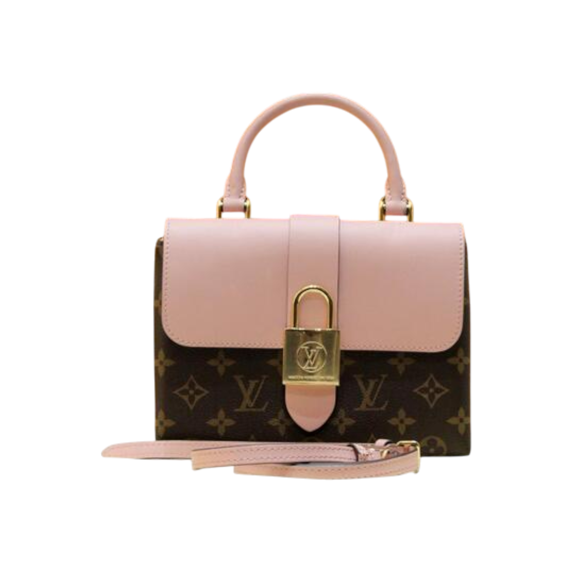 ITVGW9KUFRLD Louis Vuitton Rocky BB Rose Powder Tote Bag