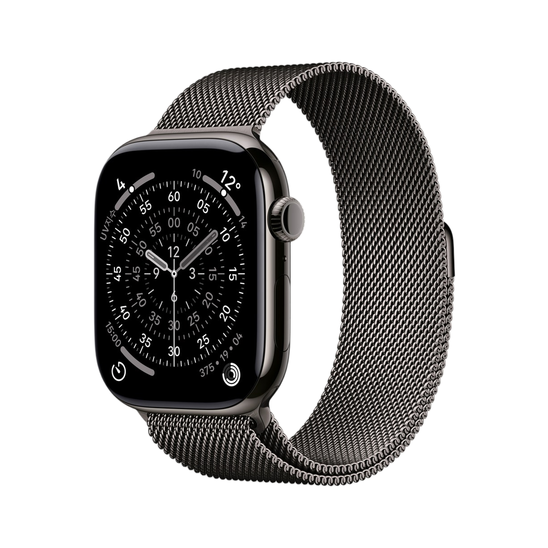 애플 워치 11 46mm GPS 셀룰러 슬레이트 티타늄 케이스 밀레니즈 루프 M/L 슬레이트 (국내 정식 발매 제품)(Apple Watch Series 11 46mm GPS Cellular Slate Titanium Case with Milanese Loop M/L Slate (Korean Ver.)) - 1