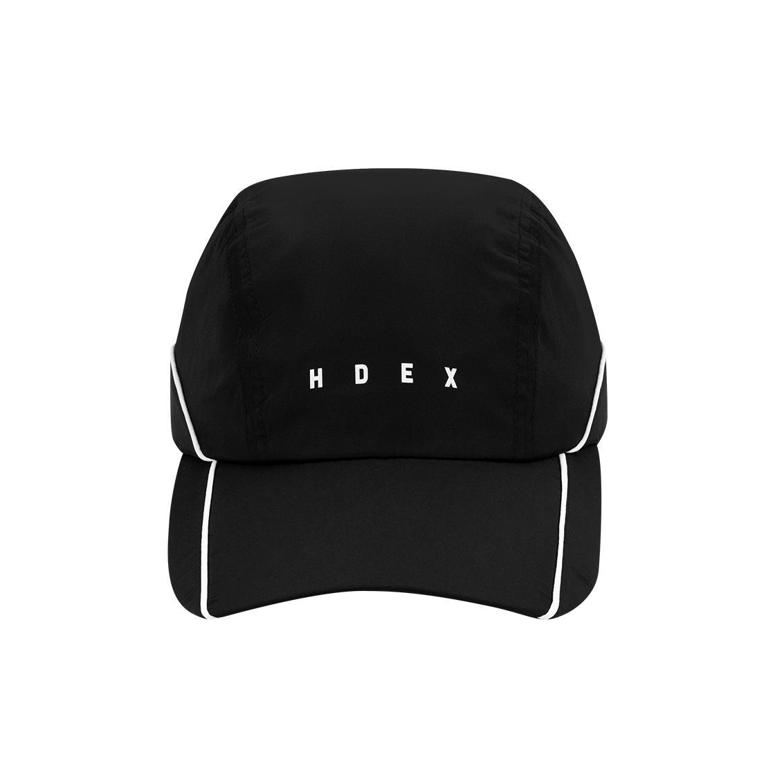 H253GRSHT180BK Piping Point Ball Cap Black