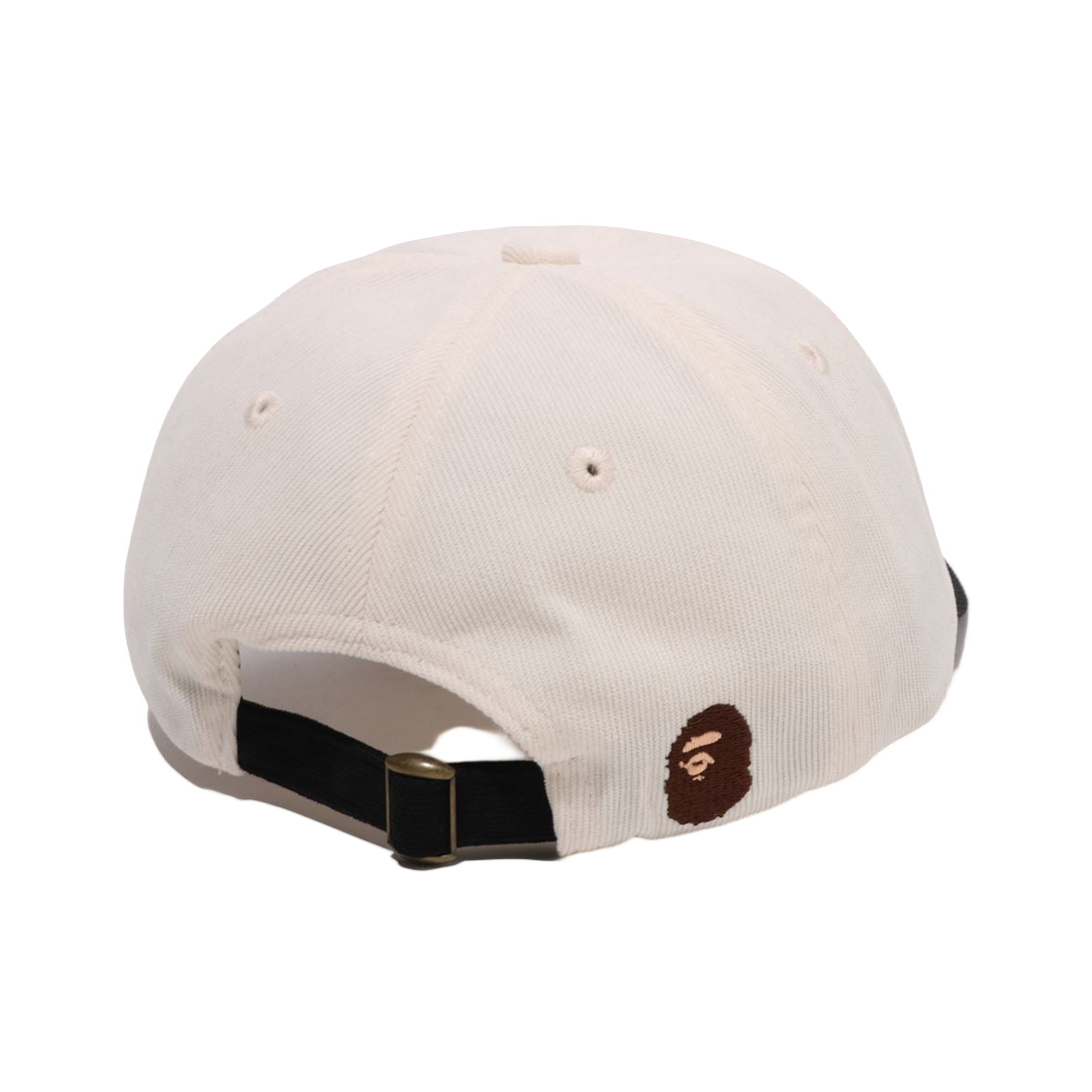 베이프 코듀로이 패널 캡 화이트(BAPE Corduroy Panel Cap White) - 3