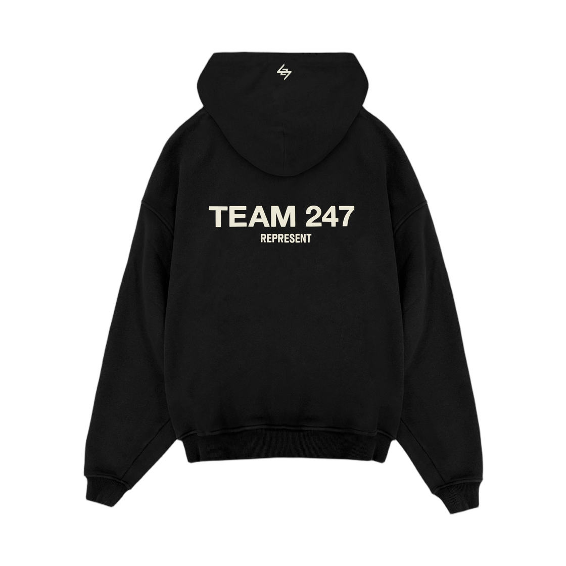 247리프레젠트 팀 247 오버사이즈드 후디 블랙(247represent Team 247 Oversized Hoodie Black)