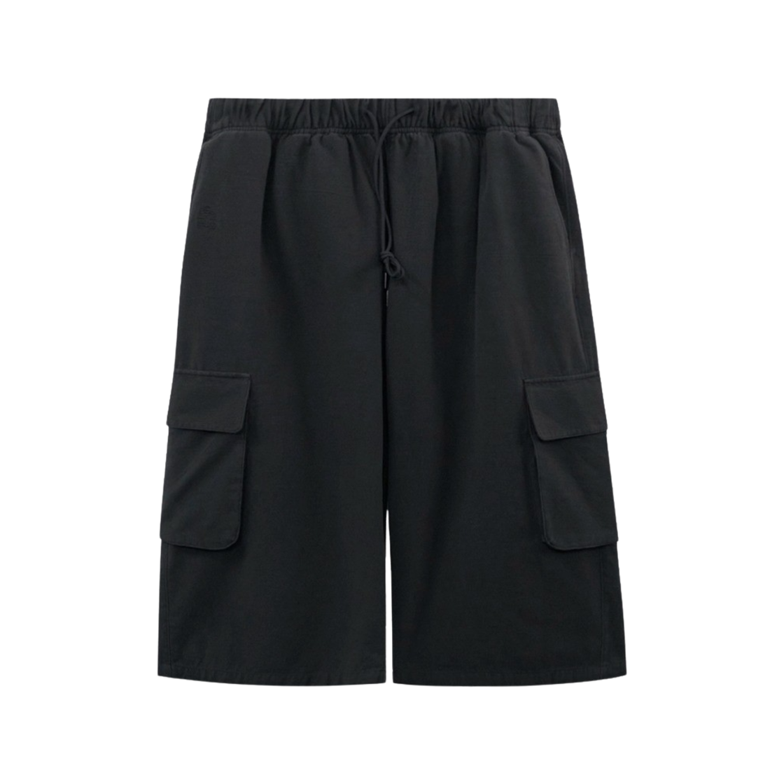 폴리테루 휴먼인덱스 인덱스 1/2 카고 팬츠 블랙(Polyteru Human Index index 1/2 Cargo Pants Black)