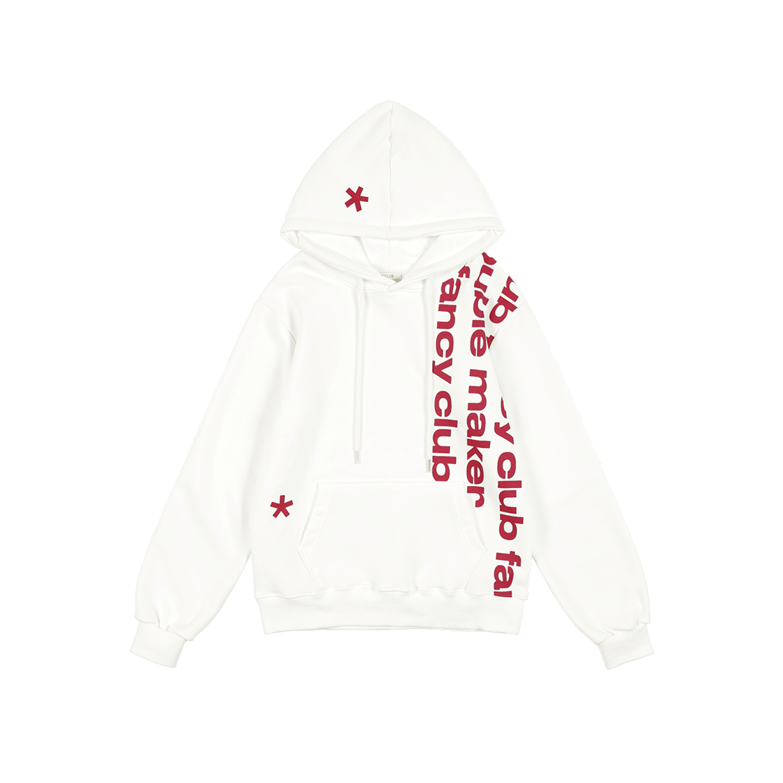 팬시클럽 베이워치 후드 화이트