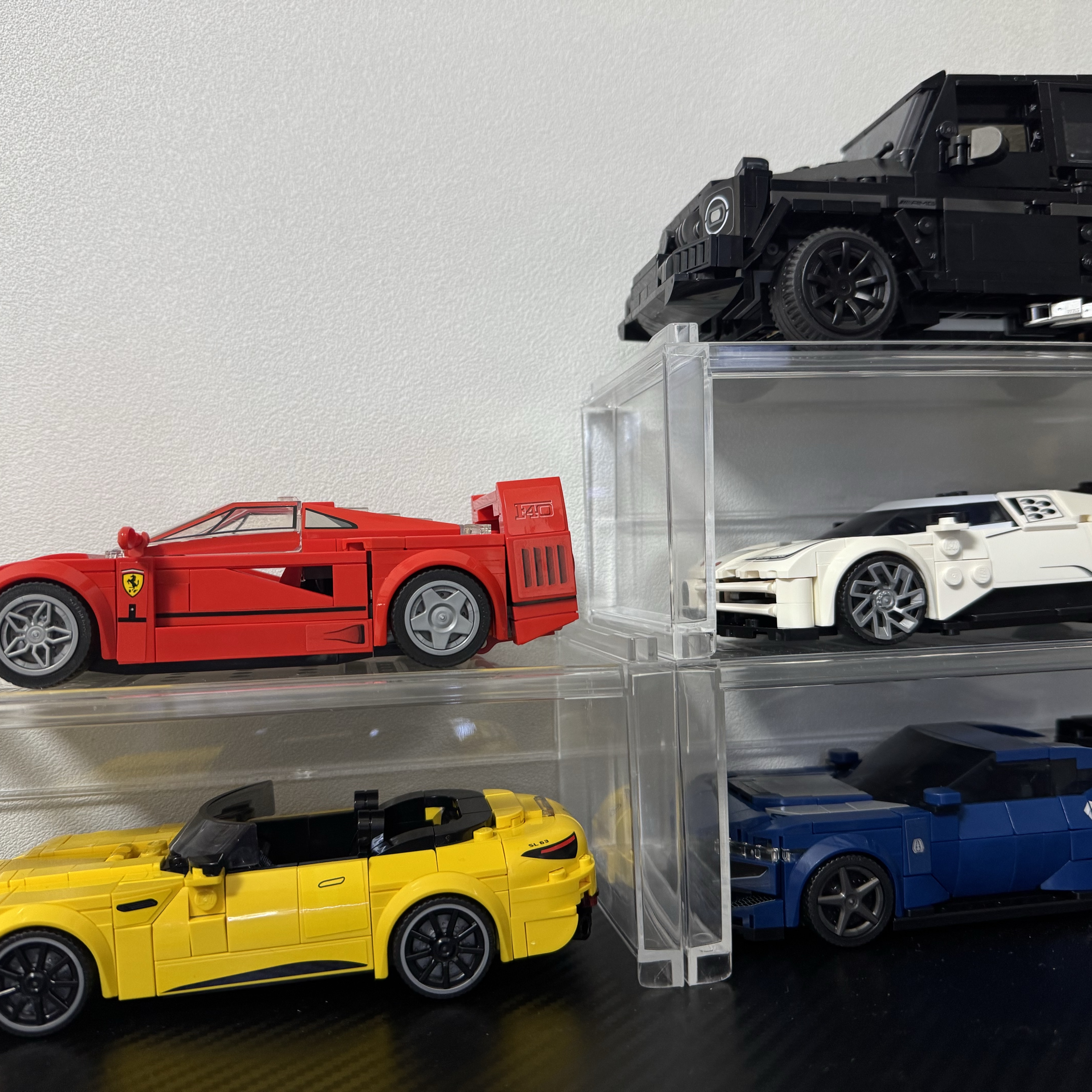 Lego Ferrari F40, Lego Mercedes-AMG G 63 & Mercedes-AMG SL 63 착용 스타일